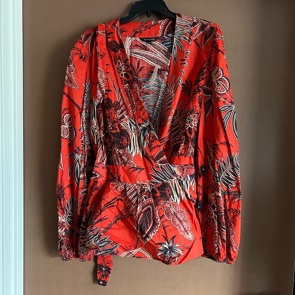 Banana Republic Wrap Top